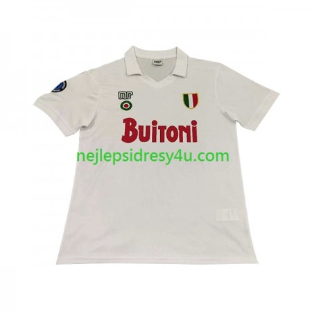 Fotbalový Dres SSC SSC Neapol 1987 Retro Venkovní 1988